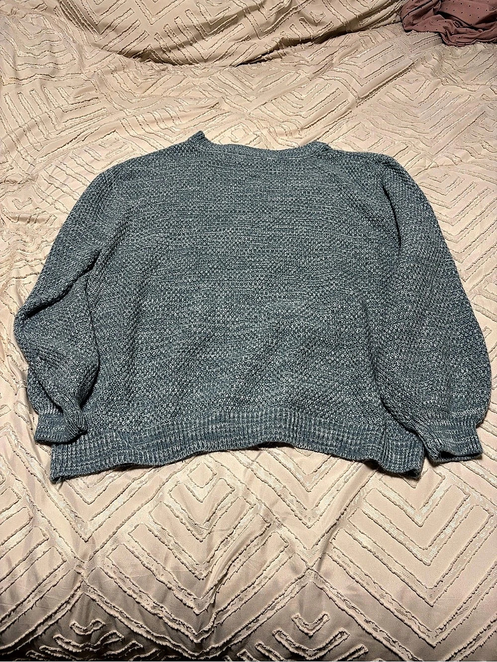Zenana Blue Sweater Size Medium Like New